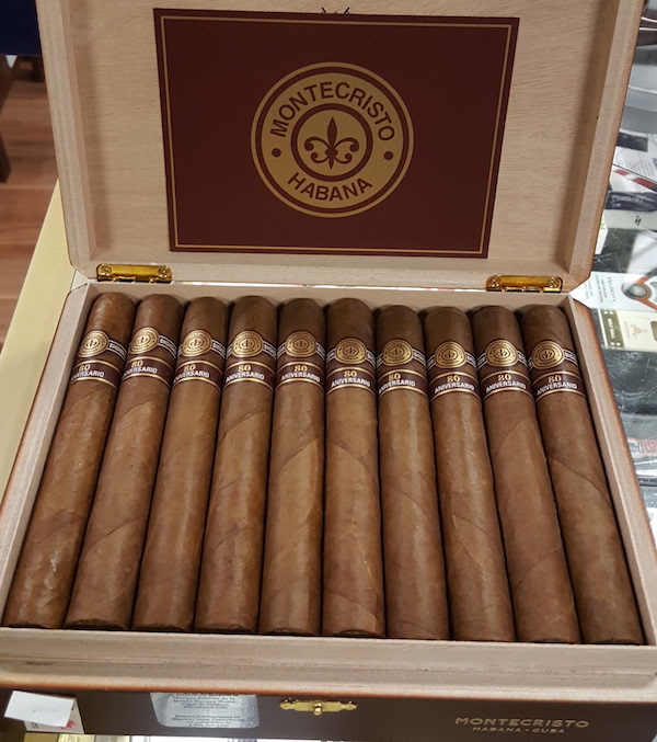 montecristo 80th habano cigars