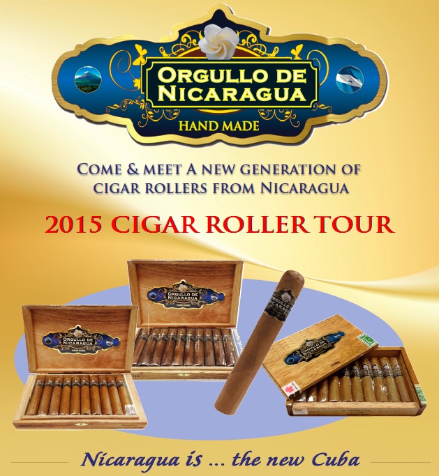 Cigar Roller 2015 Tour Poster Edmonton